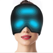 GORRO  DE GEL FRIA PARA DOLOR  DE CABEZ