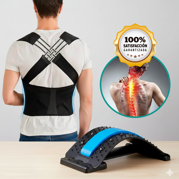 ULTRA POSTURE® - ESTIRADOR + CORRECTOR DE ESPALDA  - 🚨 Ebook de Regalo